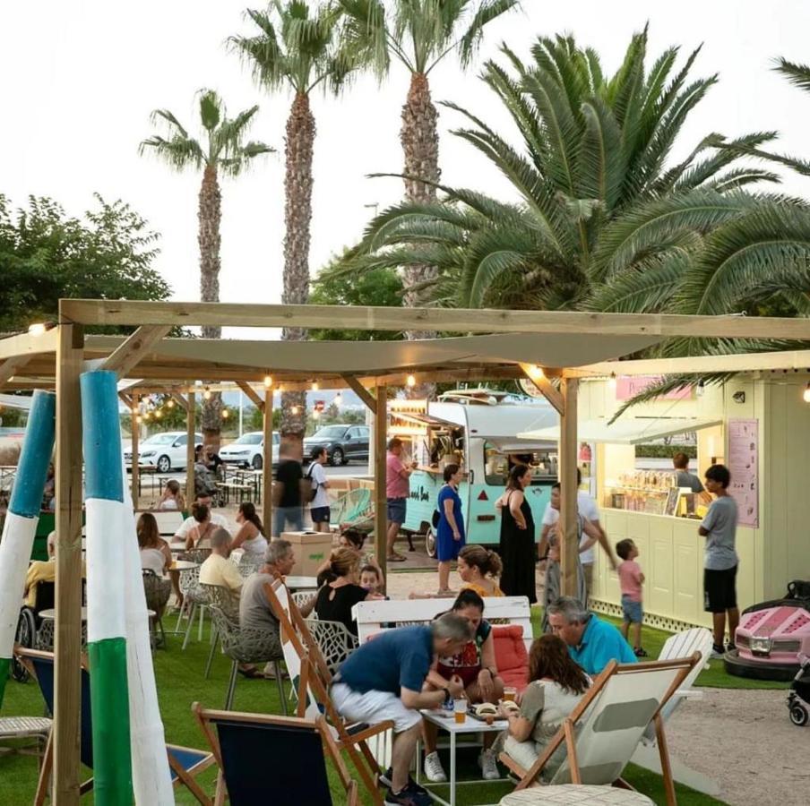 Apto Con Piscina En La Playa Cerca De Vlc Con Ac 퍼졸 외부 사진
